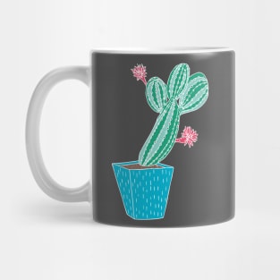 Cacti with flower Mug